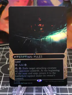 FOIL Mystifying Maze (0029) (Borderless) Edge of Eternities: Stellar Sights NM - Image 1