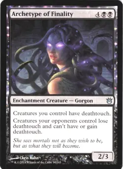 Archetype of Finality #58 Born of the Gods Regular Uncommon - Image 1