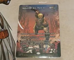 Wolverine, Best There Is (Borderless) Marvel Universe Eternal-Legal MTG MINT🔥🔥 - Image 1
