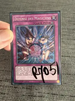 Carte Yu-gi-oh! Defense Des Magiciens MVP1-FRS28 Secret Rare Francais Occasion - Image 3