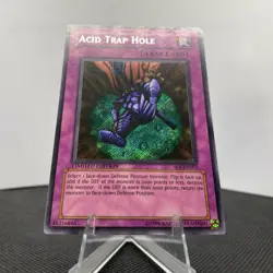 Yugioh Acid Trap Hole SOI-ENSE1 Limited Edition Secret Rare Near Mint - Image 4
