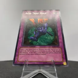 Yugioh Acid Trap Hole SOI-ENSE1 Limited Edition Secret Rare Near Mint - Image 5