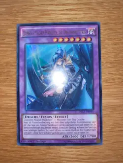 YuGiOh DUNKLES MAGIER-MADCHEN, DIE DRACHENRITTERIN DRL3-DE044 Ultra Rare Deutsch - Image 1