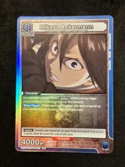 Union Arena: Mikasa Ackermann (025) - UE10BT: Attack on Titan (UE10BT) - Image 1