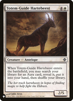 Totem-Guide Hartebeest (REGULAR) x1 - MTG The List PLST #ROE-50 - Image 1