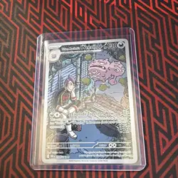 Team Rocket's Weezing 199/182 Illustration Rare Destined Rivals Pokemon Card - Image 1