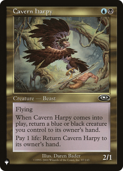 Cavern Harpy (REGULAR) x1 - MTG The List PLST #PLS-97 - Image 1