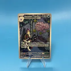 Pokemon TCG Team Rocket's Weezing Destined Rivals Illustration Rare Card 199/182 - Image 1