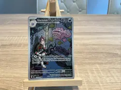 Pokemon TCG Team Rocket's Weezing Destined Rivals Illustration Rare Card 199/182 - Image 1