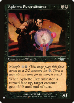 Aphetto Exterminator (REGULAR) x1 - MTG The List PLST #LGN-59 - Image 1