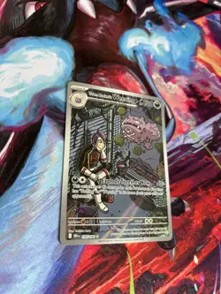 Pokemon TCG Team Rocket's Weezing 199/182 Illustration Rare Destined Rivals - Image 2