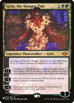 Grist, the Hunger Tide (REGULAR) x1 - MTG The List PLST #MH2-202 - Image 1