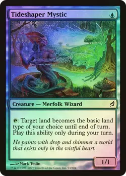 Lorwyn MTG FOIL Tideshaper Mystic Magic - Image 1
