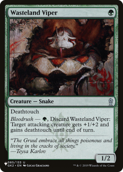 Wasteland Viper (REGULAR) x1 - MTG The List PLST #GK2-85 - Image 1