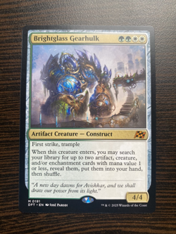Brightglass Gearhulk - M191 - MTG - Aetherdrift (DFT) - Image 1