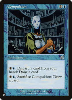 Compulsion (REGULAR) x1 - MTG The List PLST #TOR-34 - Image 1