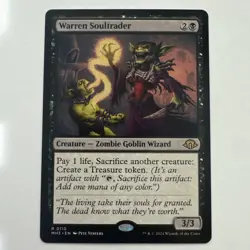 MTG Modern Horizons 3 Warren Soultrader #110 Rare English Magic Card NM - Image 1