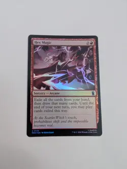 MTG - Hex Magic (Foil) - Marvel Super Heroes NM/M Condition - Image 1