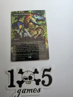Finale of Devastation (Borderless) Commander Masters Foil NM Pack Fresh!! - Image 1