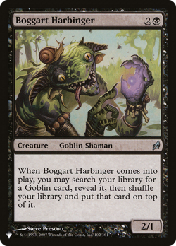 Boggart Harbinger (REGULAR) x1 - MTG The List PLST #LRW-102 - Image 1