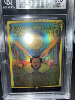 Dawn of a New Age (Borderless Poster) FOIL Universes Beyond: BGS 8.5 MTG LOTR - Image 4