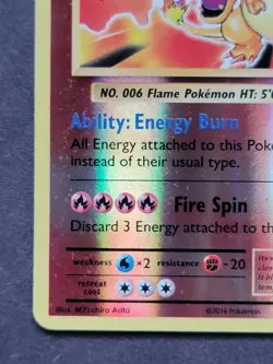 Charizard Reverse Holo Rare 11/108 - XY - Evolutions 2016 - English - Image 5