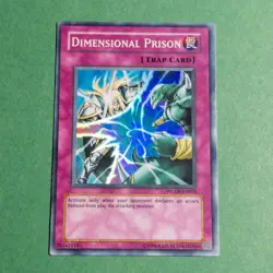 Yu-Gi-Oh Card - WC08-EN003 - DIMENSIONAL PRISON (super rare holo) *NM/PL* - Image 1