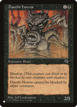 Dauthi Horror (REGULAR) x1 - MTG The List PLST #TMP-122 - Image 1