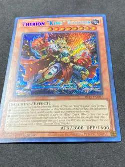 Yugioh! LP Therion "King" Regulus - DIFO-EN007 - Secret Rare - 1st Edition - LP - Image 2