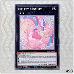 Melffy Mommy - ROTD-EN045 - Common 1st Edition Yugioh - Image 1