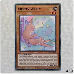 Melffy Wally - POTE-EN022 - Common 1st Edition Yugioh - Image 1