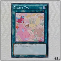 Melffy Tag - ROTD-EN056 - Common 1st Edition Yugioh - Image 1