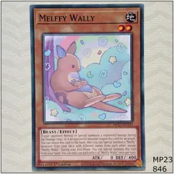 Melffy Wally - MP23-EN125 - Common 1st Edition Yugioh - Image 1