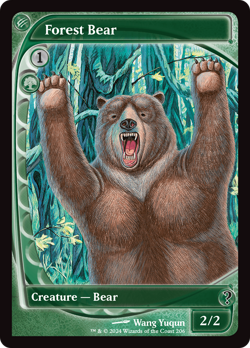 Forest Bear (REGULAR) x1 - MTG Mystery Booster 2 MB2 #206 - Image 1