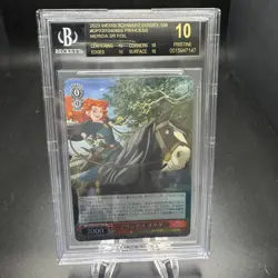 2023 Weiss Schwarz Disney 100 - Merida SR Foil Dsw/s104-066S BGS 10 BLACK LABEL! - Image 1