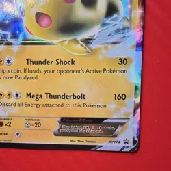 Pokemon TCG Pikachu EX - XY174 XY Black Star Promo - Image 3