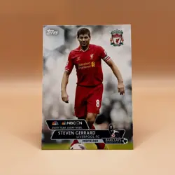 2014 Topps NBCSN Steven Gerrard #44 Extremely Rare 2013 Premier Gold Card - Image 1