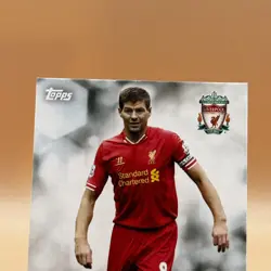 2014 Topps NBCSN Steven Gerrard #44 Extremely Rare 2013 Premier Gold Card - Image 2