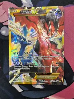 Pokemon Yveltal EX XY150A Promo Holo Alternate Art HP170 Basic HP - Image 1