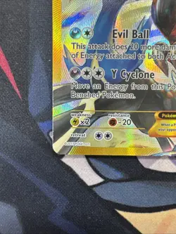 Pokemon Yveltal EX XY150A Promo Holo Alternate Art HP170 Basic HP - Image 5