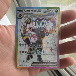 Pokemon TCG Umbreon ex SVP176 Scarlet & Violet Promo Full Art Holo ENG 280 HP - Image 1