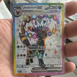 Pokemon TCG Umbreon ex SVP176 Scarlet & Violet Promo Full Art Holo ENG 280 HP - Image 3