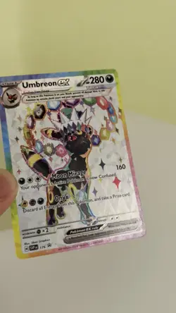 Pokemon Umbreon EX SVP176 Sv: Scarlet & Violet Promo Full Art English NM - Image 2