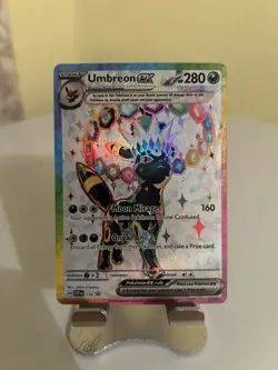 Pokemon Umbreon EX SVP176 Sv: Scarlet & Violet Promo Full Art English NM - Image 3