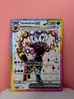 Pokemon Umbreon EX SVP176 Sv: Scarlet & Violet Promo Full Art English NM - Image 1