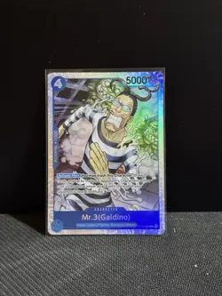 Mr.3 Galdino OP16-056 SR The Time of Battle One Piece TCG English NM Foil - Image 1