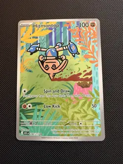 Pokemon TCG Ascended Heroes Hitmontop 240/217 Illustration Rare Near Mint - Image 1