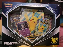 Pokemon TCG Pikachu Promo V Box FACTORY SEALED 2xBrilliant Stars 2xFusion Strike 820650851179 - Image 1
