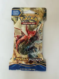 Pokemon TCG XY Breakpoint Sleeved Booster Pack Factory Sealed - M Gyarados Art - Image 1