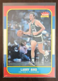 1986-87 Fleer Premier Larry Bird #9 of 132 - Image 1